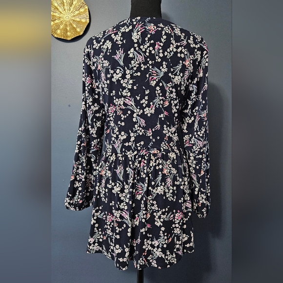 Lane Bryant floral print knit surplice top plus size 18/20W - Picture 4 of 10